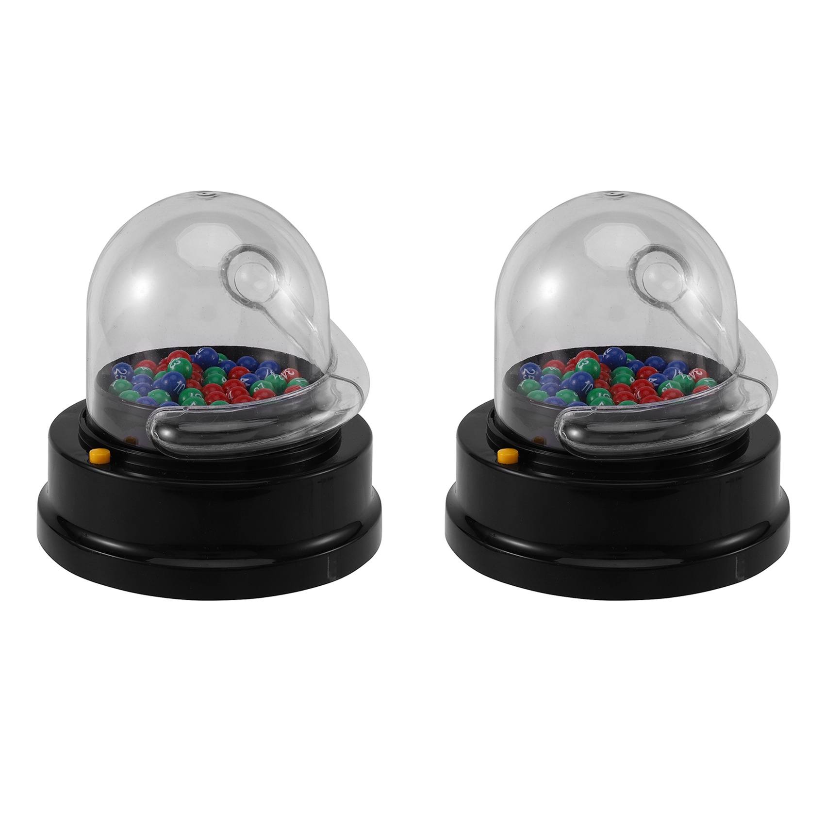 JAERBEE 2X Electric Lucky Lottery Toy Number Picking Machine Mini Lottery Games Shake Lucky Ball Board Game Games