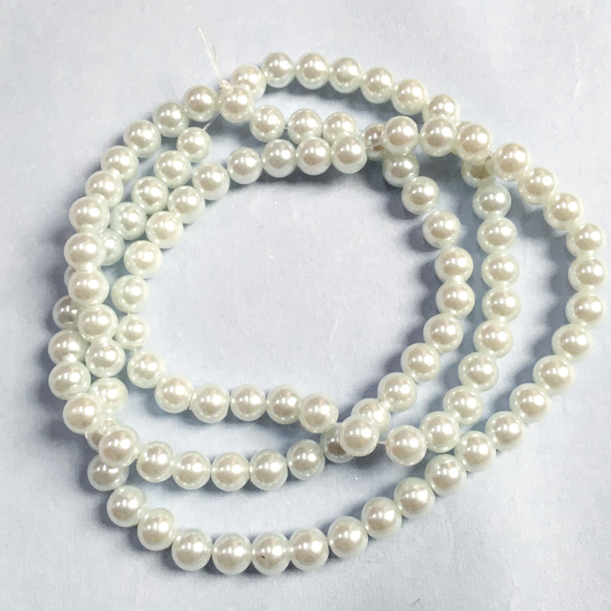 50 Grams OF 10mm Acrylic Heavy Pearl Moti Beads For DIY Crafts