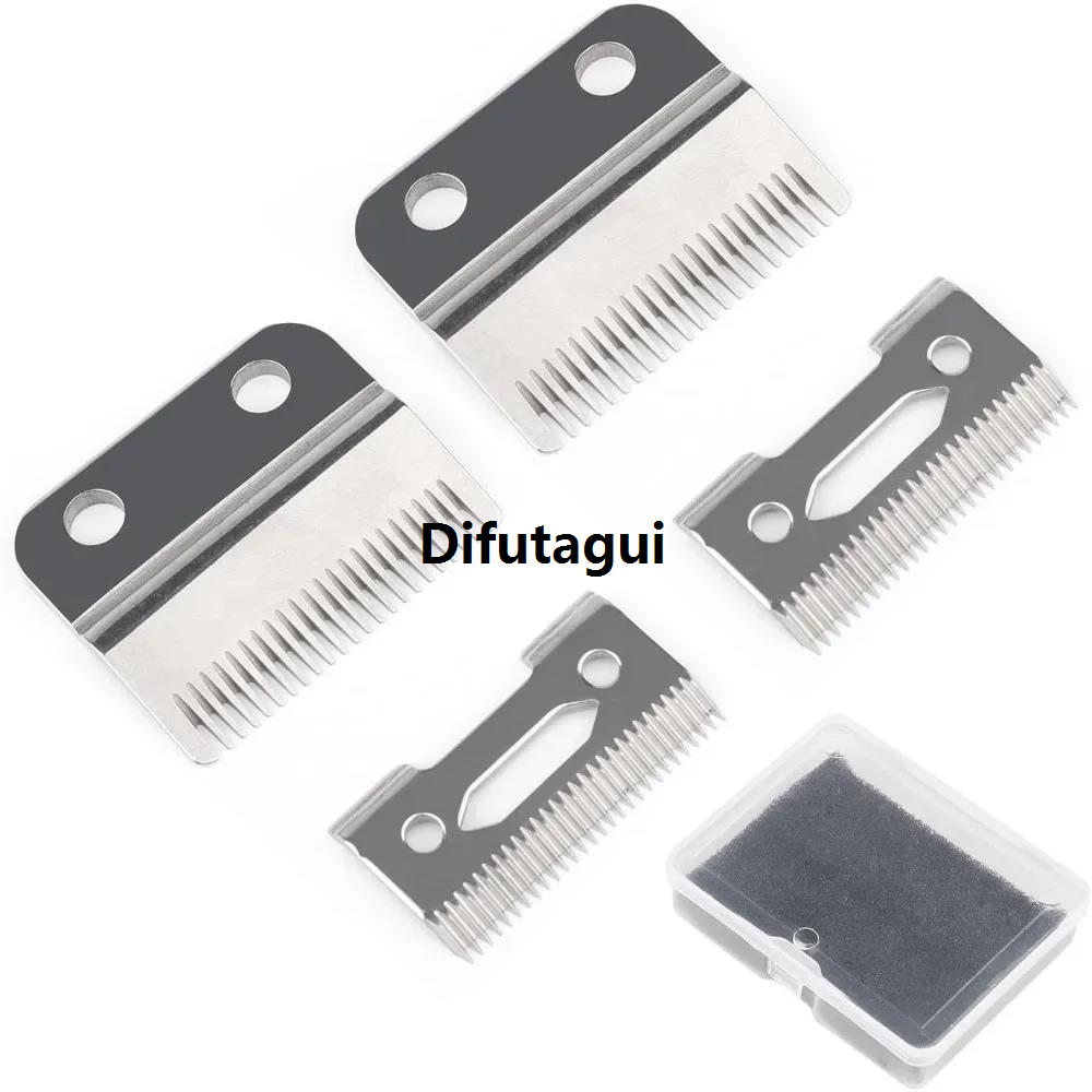 Difutagui 2025 NEW 2 Sets Adjustable Clipper Blade Hair Clipper Replacement Luxury Blades for Wahl Magic Clip for 8148 1006, Super Taper #8400
