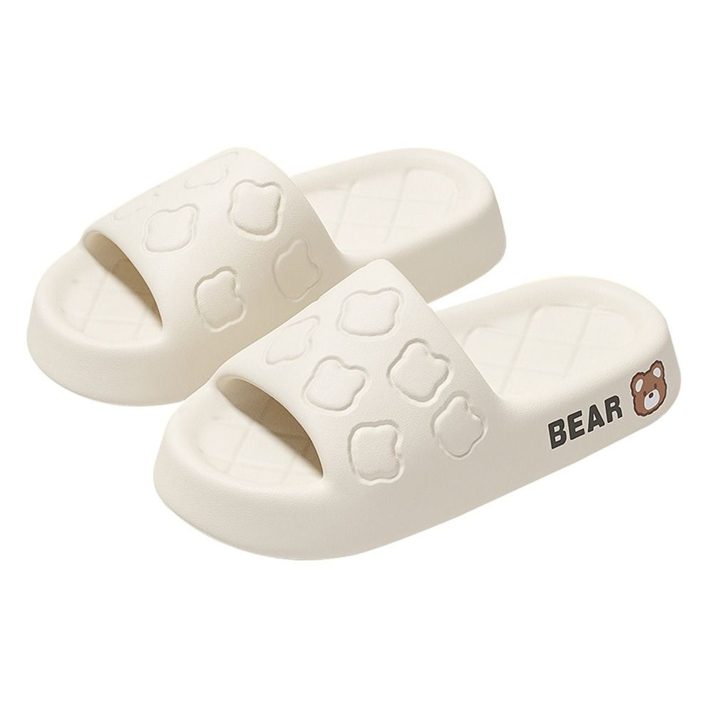 New Summer Women Slippers Soft Outdoor Thick Soled Slippers Home Bathroom Beach Slippers
