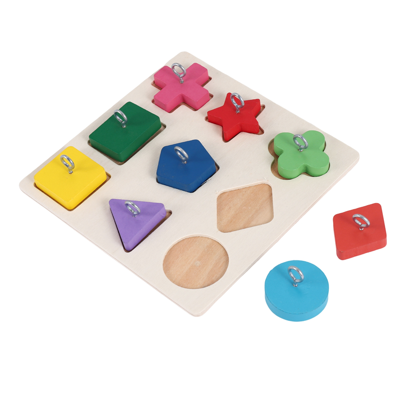 OUMERY Bird Intelligence Training Toy Parrot Educational Toys Parrot Wooden Block Puzzle Toy for Small and Medium Parrots and Birds