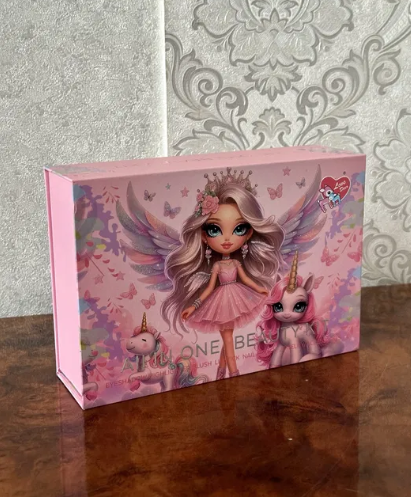 42PCS Girls Makeup & Jewellery Set with Briefcase | Kids Beauty Kit with Mirror, Lipstick, Eyeshadow & Accessories | Toy Makeup Set (Ages 3+)