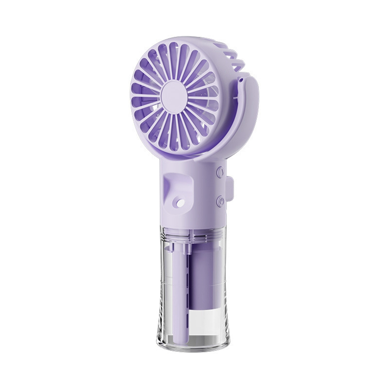 F4 Handheld Misting Fan Humidifying Misting Fan Folding Mini Handheld Fan
