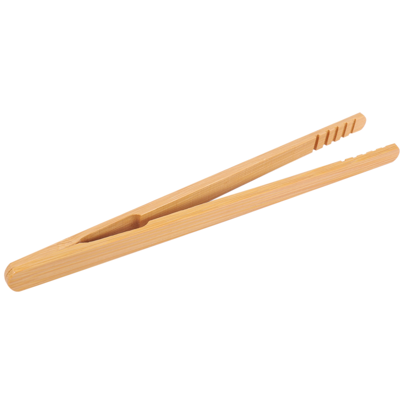 NAMUNY 10 Pieces Bamboo Toast Tongs, Bamboo Tongs 7 Inches Toaster Tongs Made of Natural Bamboo perfect for Toast Bread