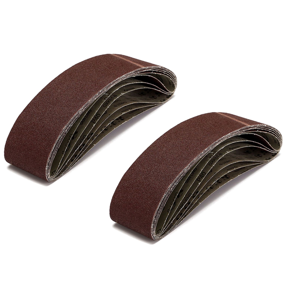 fasdaga 12 Packs 4 Inch x 36 Inch (100X915mm) 40 Grit Sanding Sander Belts for Metal Working