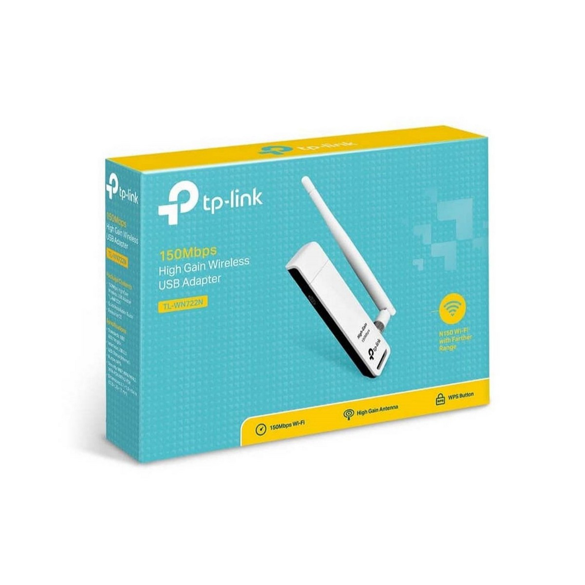 TP Link Tl-WN722N Wireless Dongle Version 2