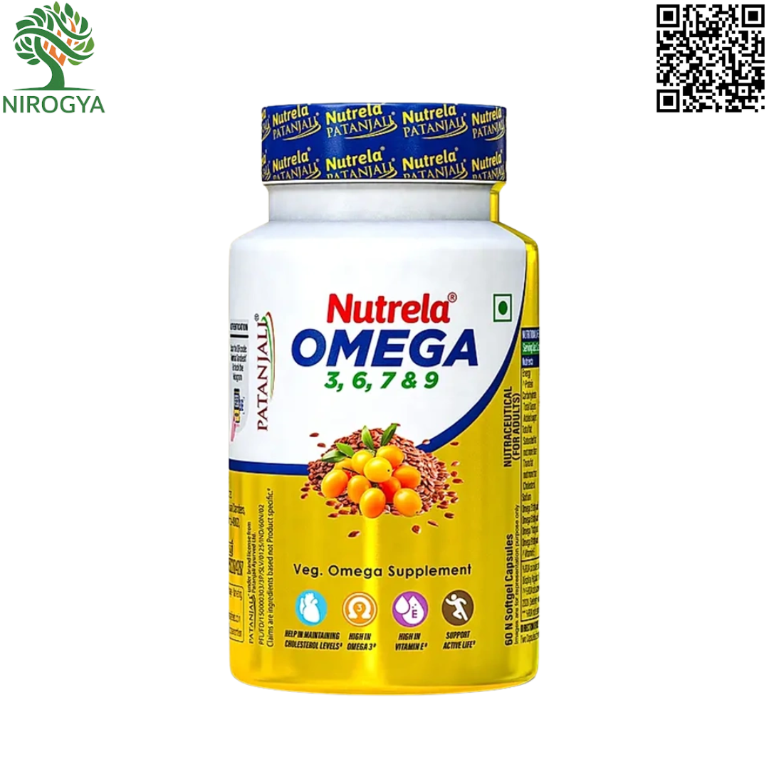 Nutrela Omega 3679 60 Capsules