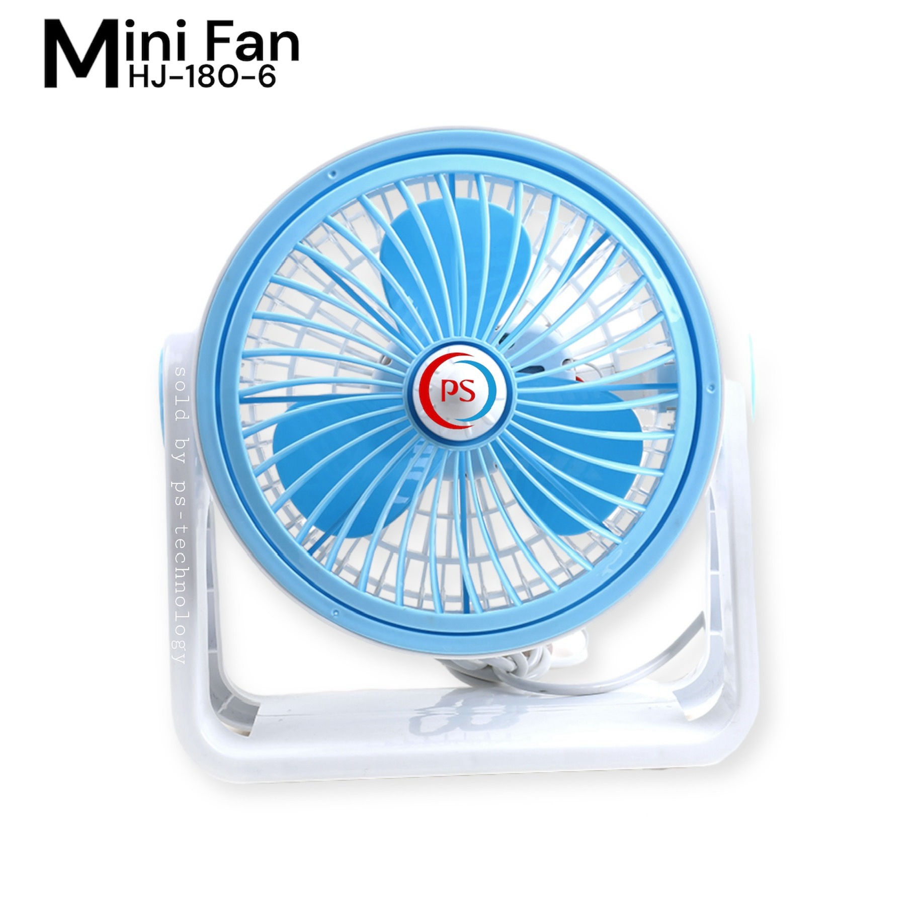 New Design High Speed Portable Mini Fan Hej (HJ-180-6)-PST