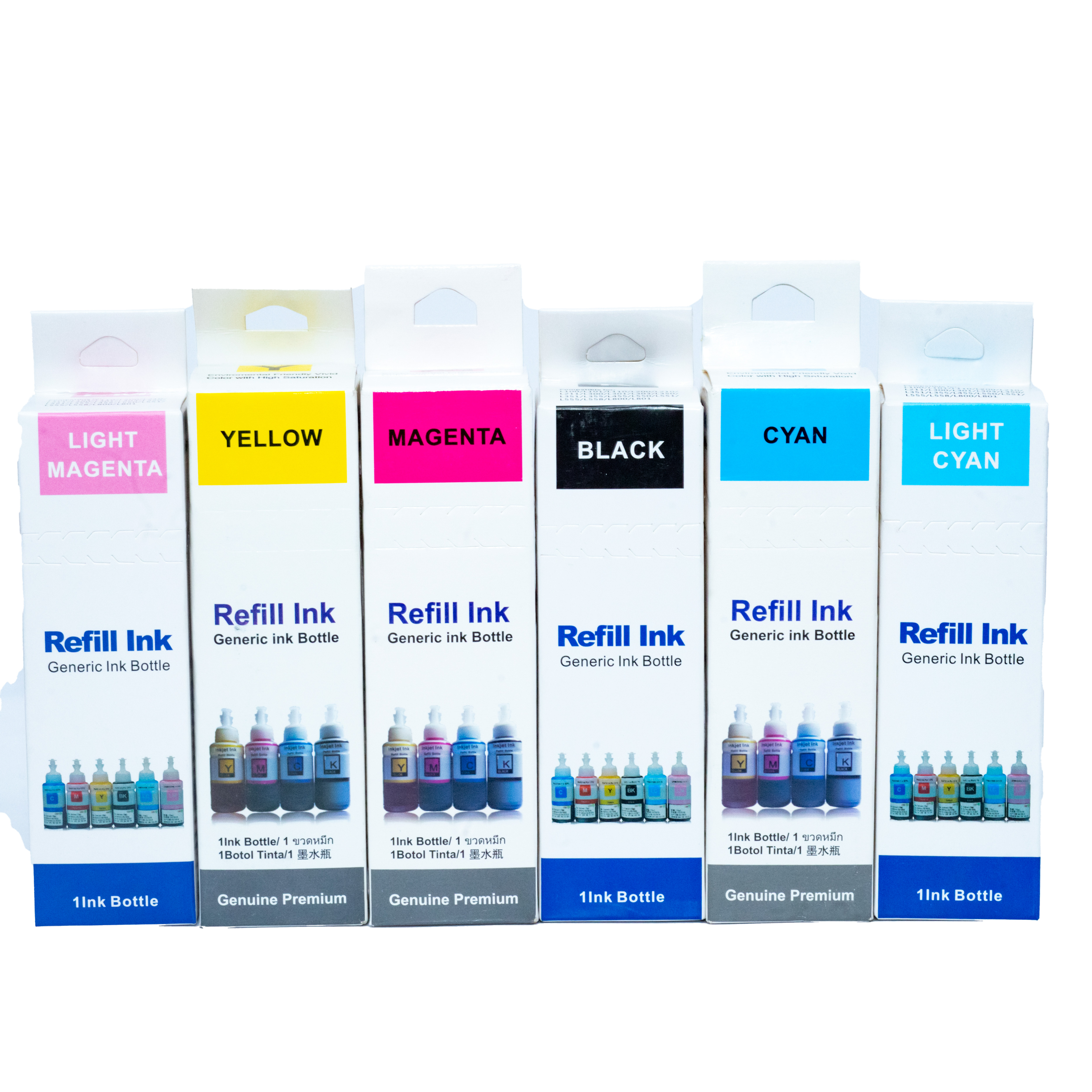 (B&W) Refill Ink Set Compatible For epson L220 L360 L365 L380 L100 L110 L120 L210 Printer
