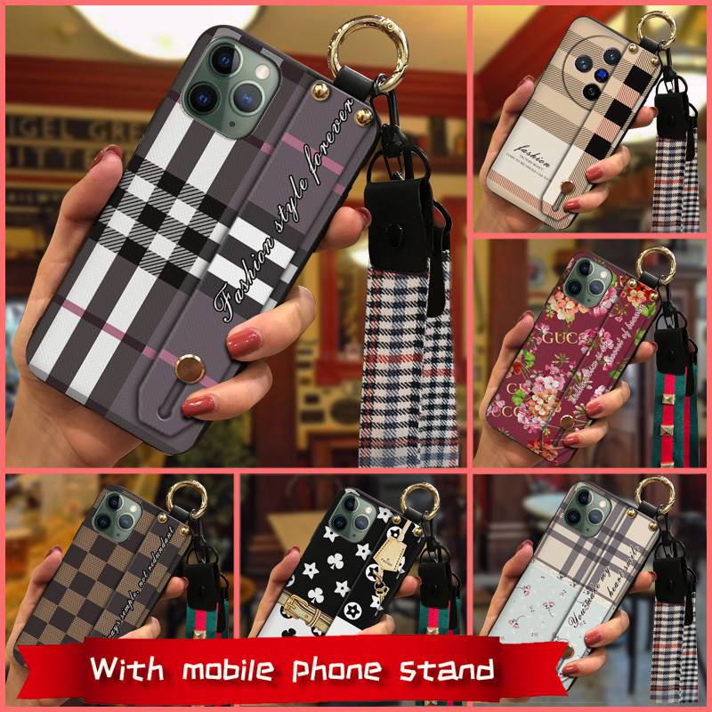 Shockproof Silicone Phone Case For Nothing CMF Phone2 Pro Classical Soft case Luxury Anti-knock Back Cover Kickstand