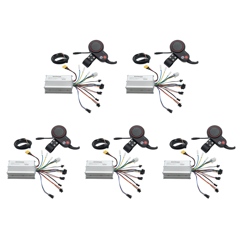 5X 48V 25A Electric Scooter Controller Dashboard Kit with TF-100 Display Scooter for Electric Scooter Parts