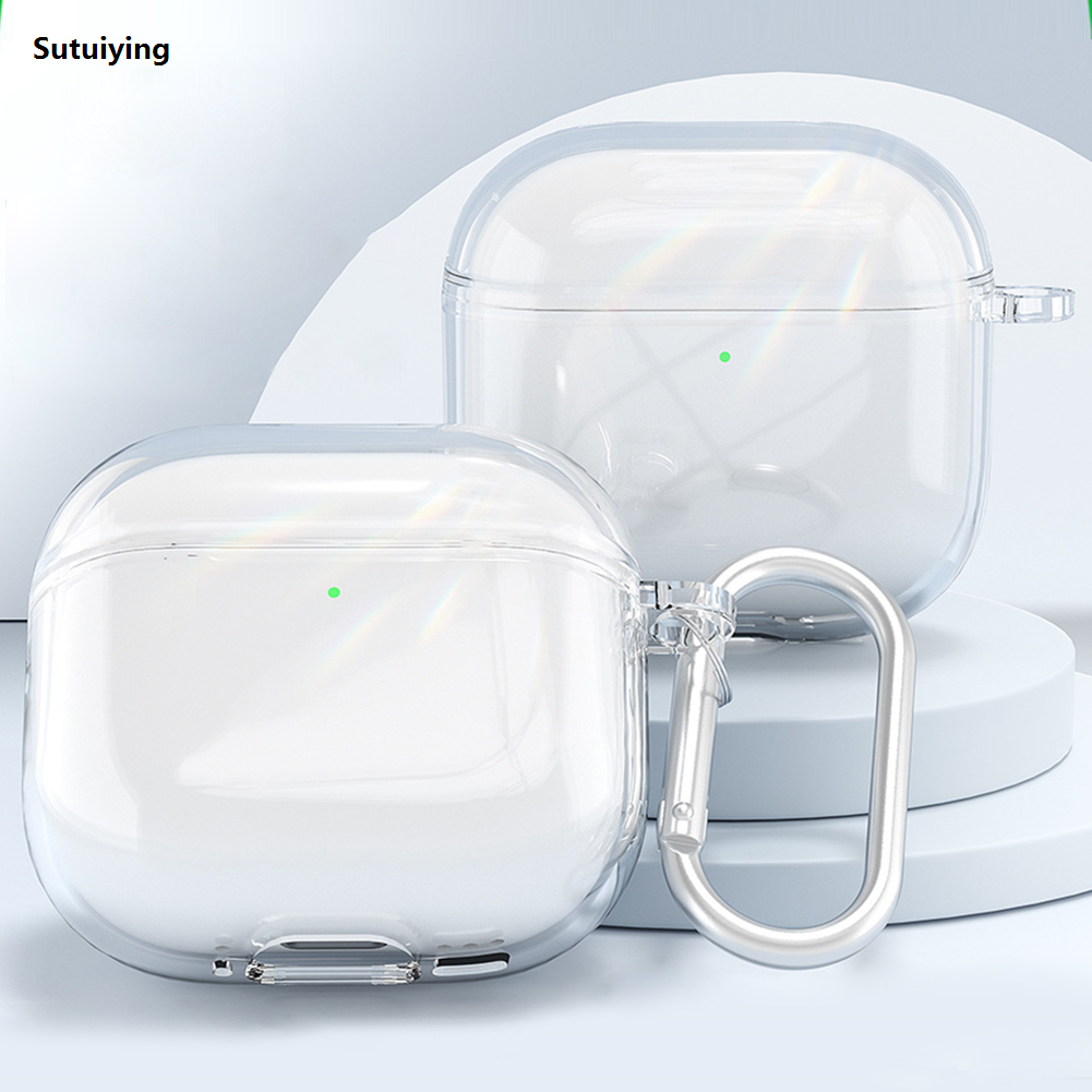 AirPods Case Clear Transparent Hard Shell Protective Case