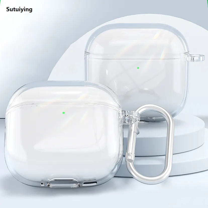 AirPods Case Clear Transparent Hard Shell Protective Case