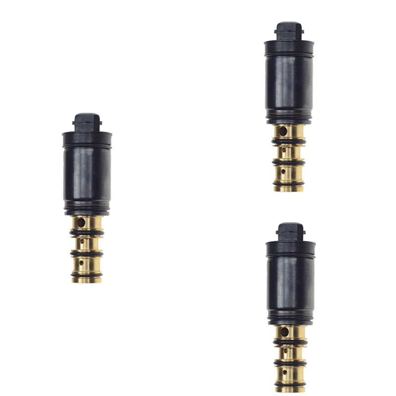 FORIDE 3X Car Air Conditioner Ac Compressor Solenoid Valve Electronic Control Valve for for 5SEU12C