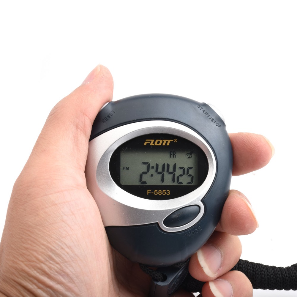 Flott Proffessional Stop Watch 6 Digits Multifunction/Sports