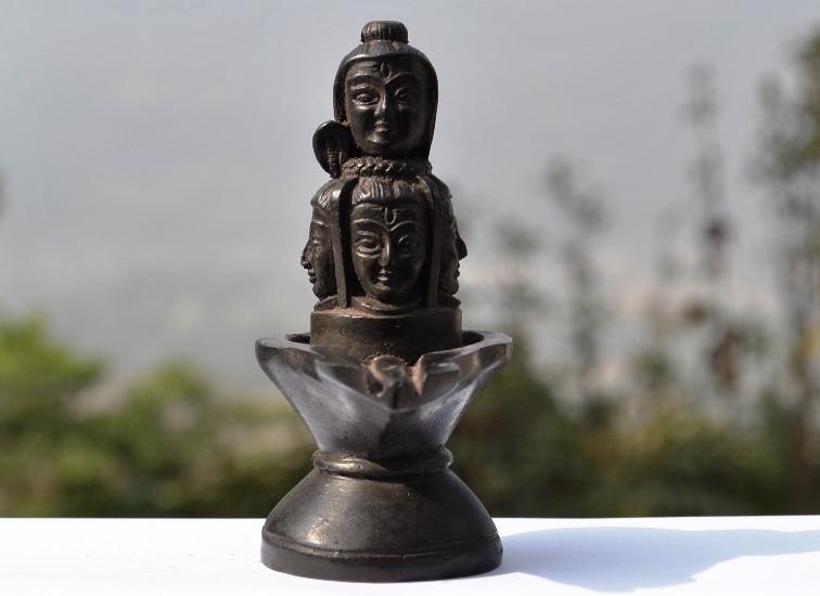 Unbreakable 5 Faces Panchmukhi Lord Shiva Statue Murti Lingam for Puja and Vastu Dosh Niwaran - Shiva Lingam