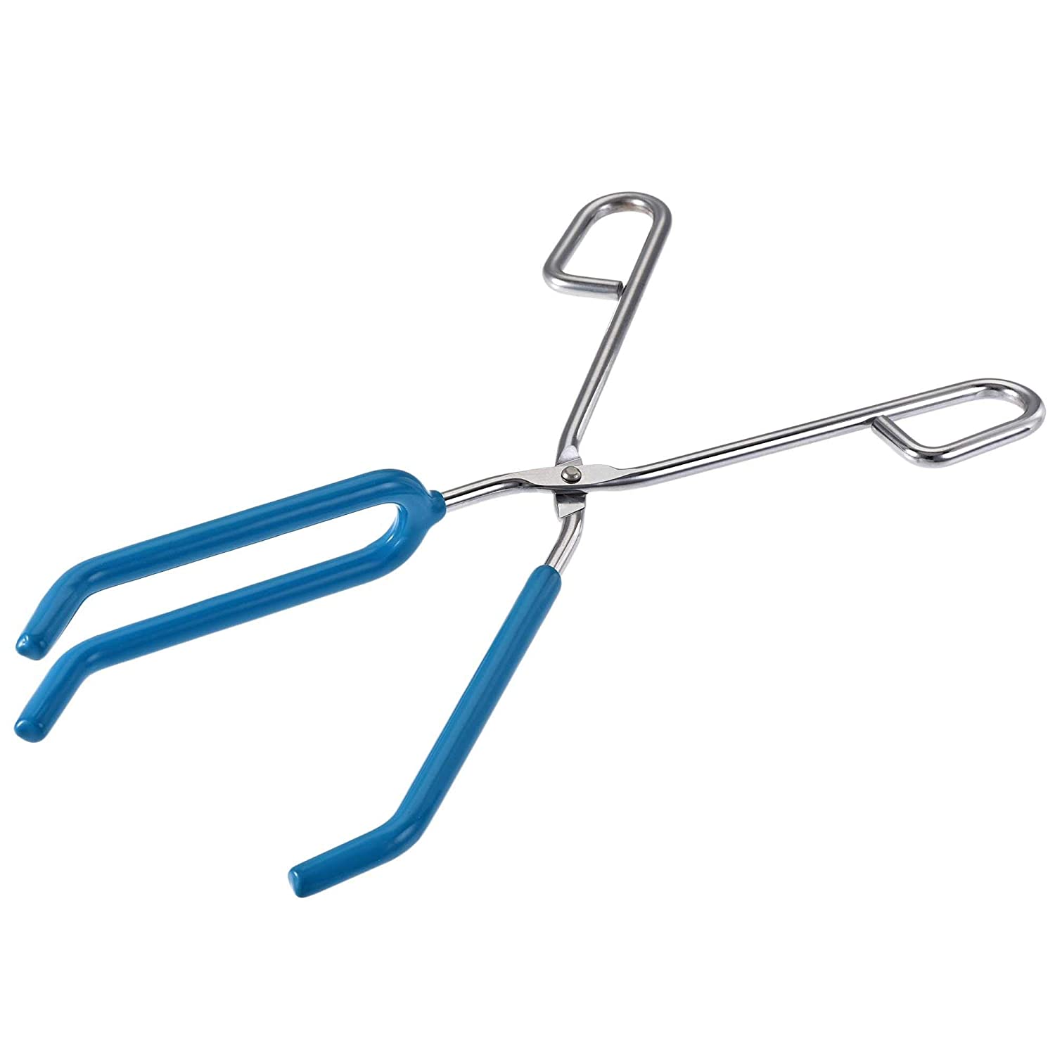 NAMUNY Lab Beaker Tongs 3 Prongs Stainless Steel Laboratory Beaker Clip Pliers Tool Securing Clip Science Instrument