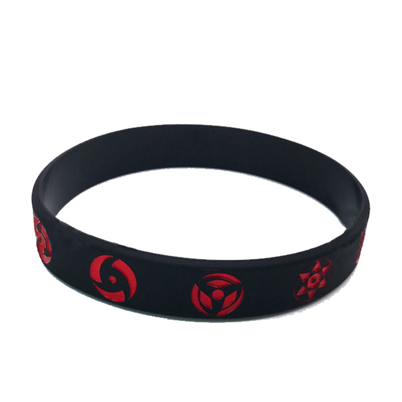 【Dream Sailing Store 】Anime Naruto Ninja silicone wristband Halloween cosplay accessories gifts
