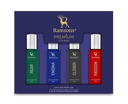 Ramsons Premium Perfume Gift Set for Men 4x20ml - image 1