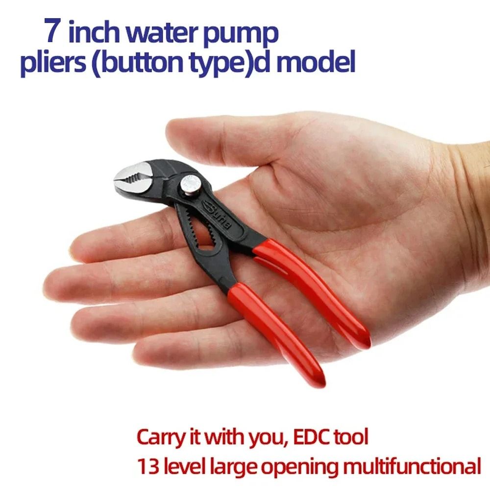 1Pcs New Stenciled Pump Plier Portable Mini Pipe Wrench Multi-Functional Adjustable Pump Clamp