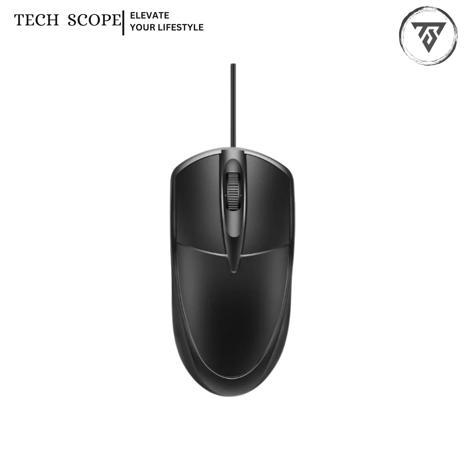 Solid E100 USB office mouse Ergonomics design 3D Wired mouse For Laptop PC office