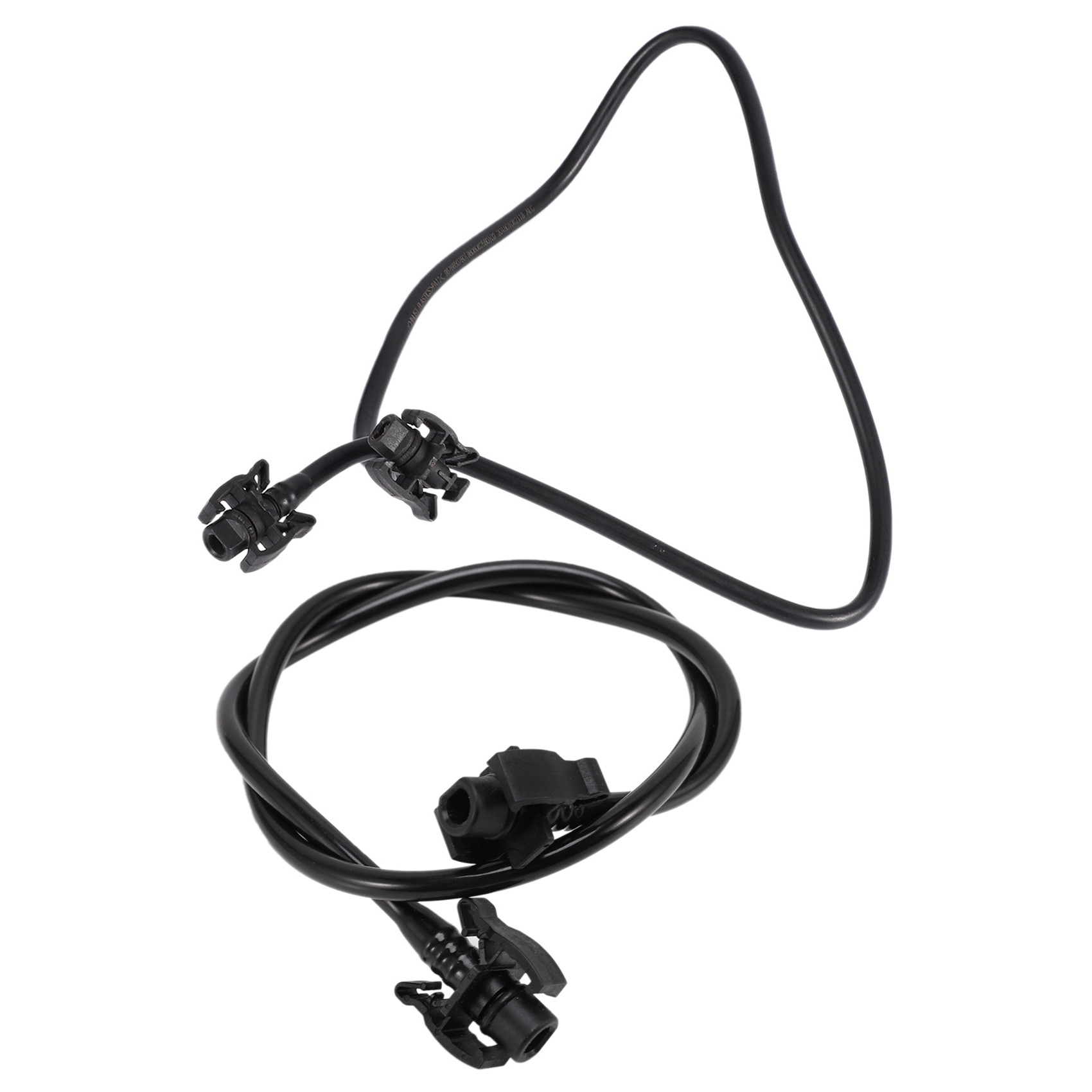NAMUNY 2 Pcs Car Rubber Hose Water Return Radiator Scavenging Pipe