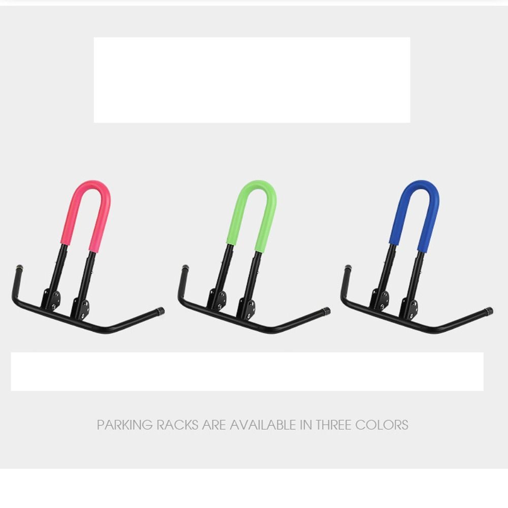 Durable Metal Balanced Bicycle Stand Blue Rose Red Green Bicycle Accessories Bicycle Floor Bicycle Racks Indoor Outdoor