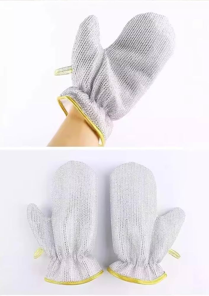 Dish Washer Gloves Home & Kitchen Pair of 1 (Pack of 2 Pcs) stuffy dishwashing gloves