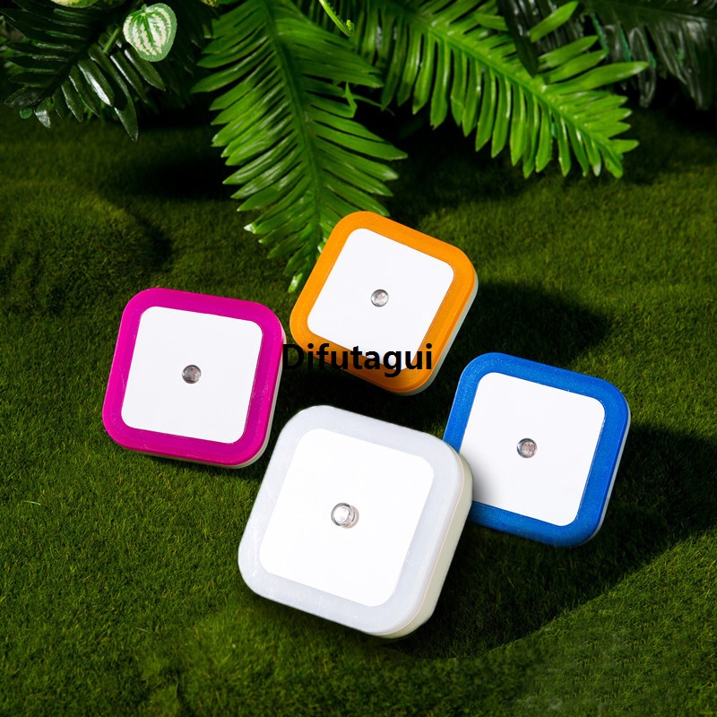 Difutagui Lighting for children is applicable, EU 220V mini LED] VOOMVA [VA night light Sales promotion control 110V US plug-in night light living room bedroom for children