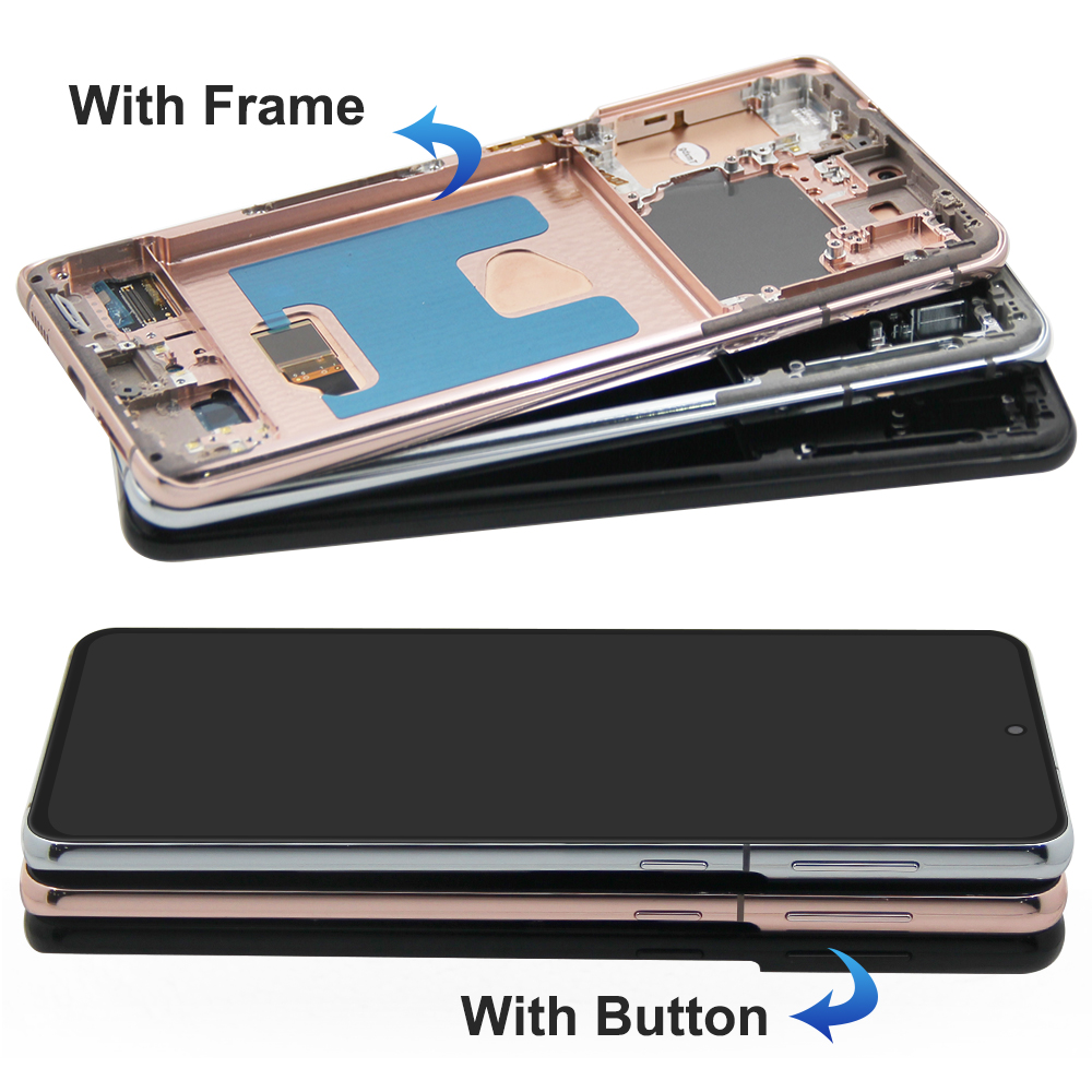 HOT 6.7'' For AMOLED For Samsung S21 Plus Lcd Display Digital Touch Screen For Samsung S21+ LCD G996 G9960 G996F Screen