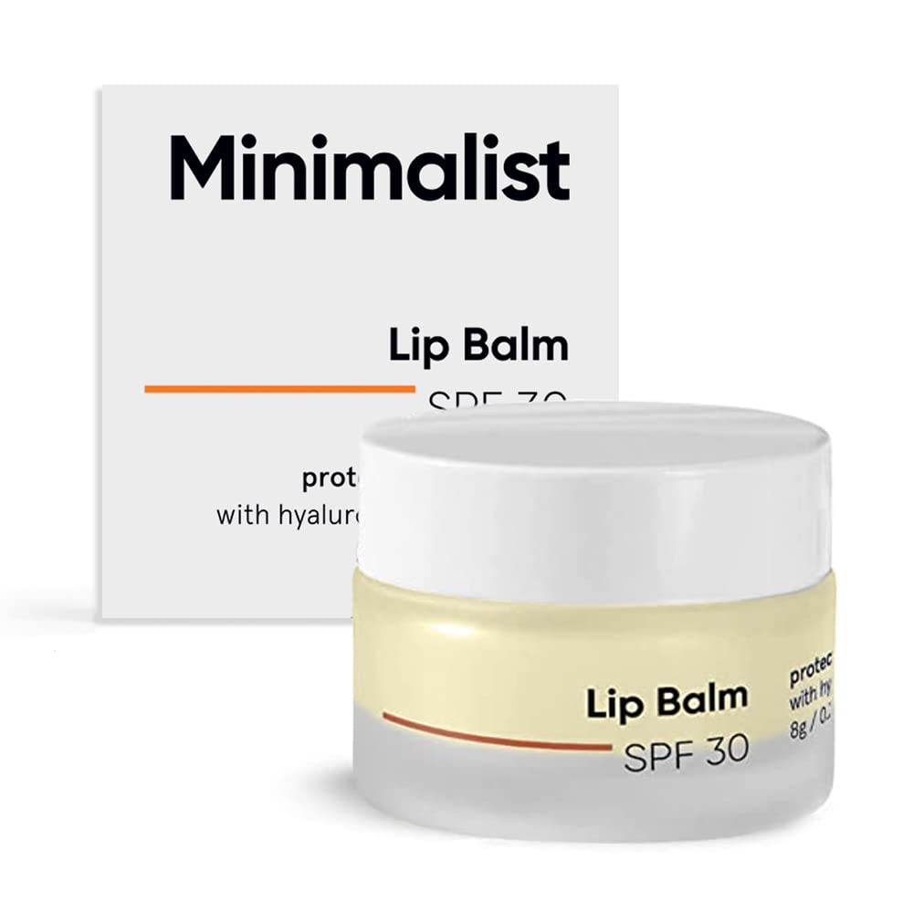 Minimalist Spf 30 Lip Balm With Ceramides & Hyaluronic Acid 8gm