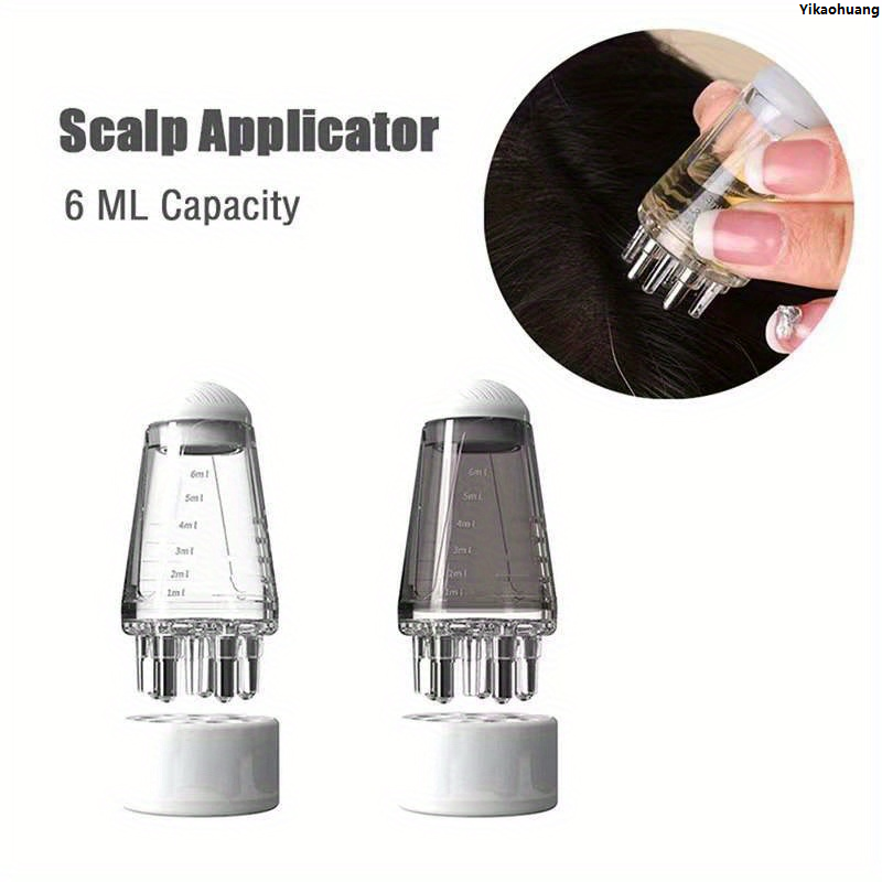 NEW Yikaohuang1pcs/2pcs Set Scalp Applicator Scalp massage comb Mini Portable Scalp Applicator Liquid Guide Comb Scalp Care Tools 2025 New