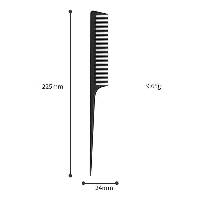 HOT NANAKOR 1pc Anti static Barbershop Mens Hair Styling Straightening Comb Portable Hairdressing Comb Barber Store Professional Accessories