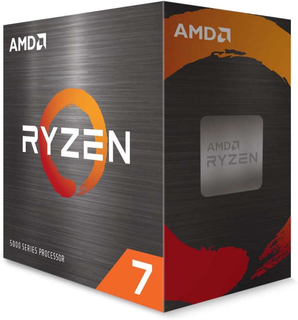 AMD Ryzen 7 5700X 8-Core, 16-Thread Unlocked box seal pack Desktop Processor