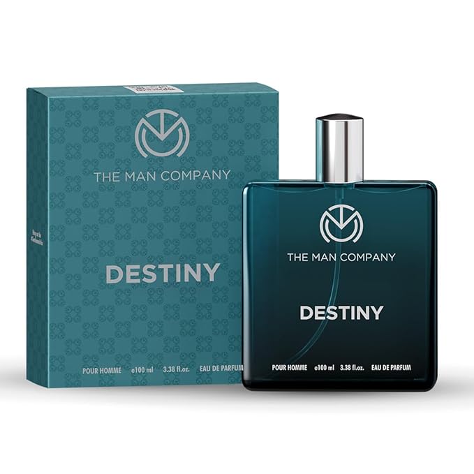 The Man Company Destiny Perfume for Man - 100ml | Premium Long-Lasting Fragrance | EDP for Man (Eau De Parfum)