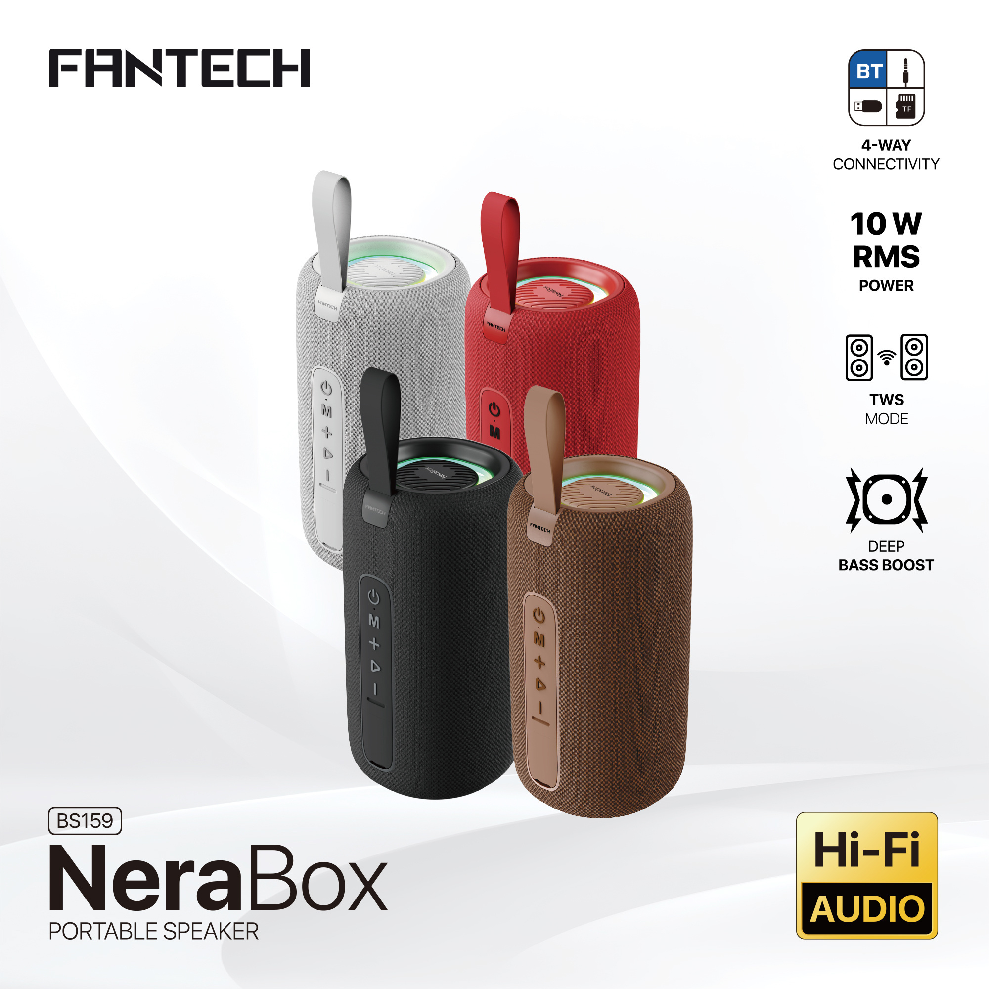 FANTECH BS159 True Wireless RMS Speaker