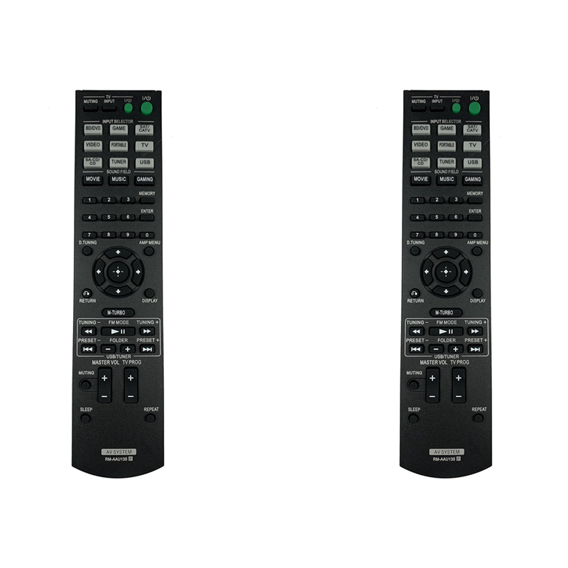 NAMUNY 2X -AAU135 Remote Control STR-KM3 STR-KM5 AAU136 -MSP7M Power Amplifier Remote Control Replacement