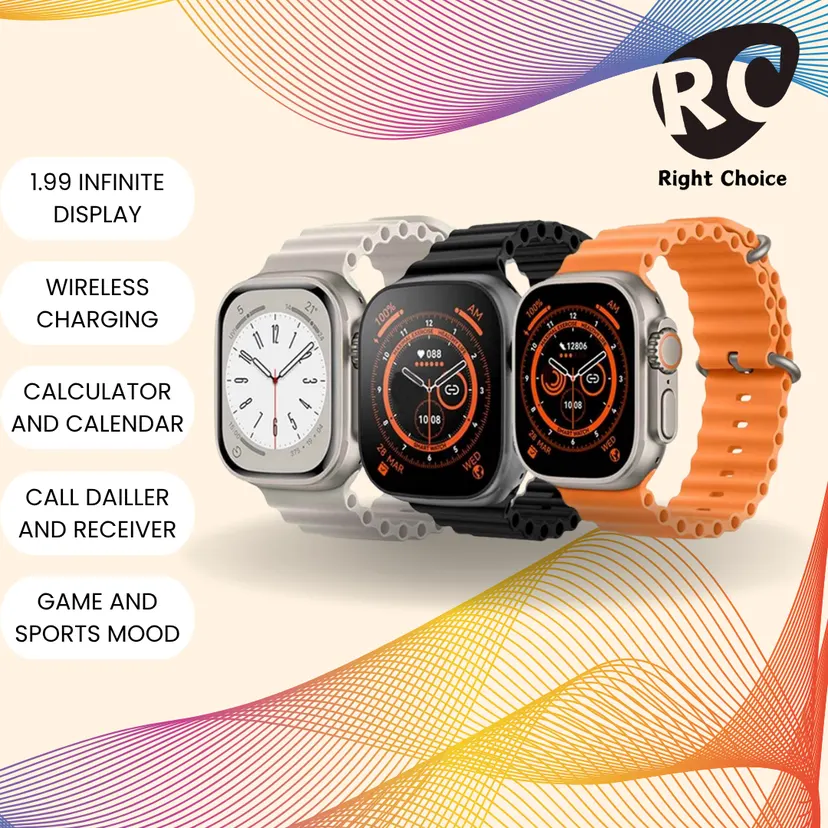 T800 Ultra Smartwatch Series 8 1.99 Inch Smart Watch