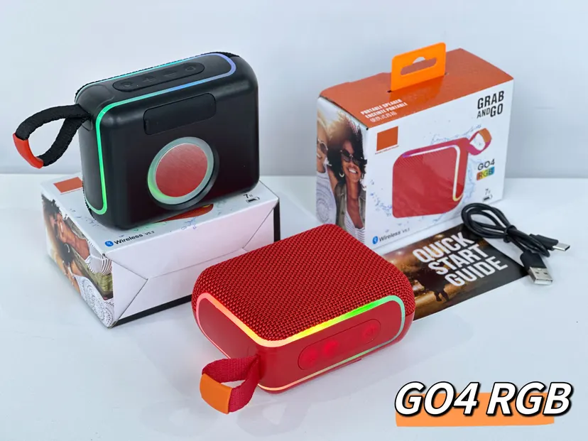 GO4 RGB Colorful Bluetooth Speaker - Vivid Colors, Portable Design, Stylish Music Companion(copy)