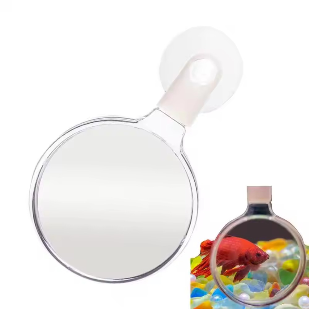 3pcs Multifunction Acrylic Aquarium Magnifying Glass Mini with Suction Cup Fish Viewer Portable Animal Observation Glass for Viewing