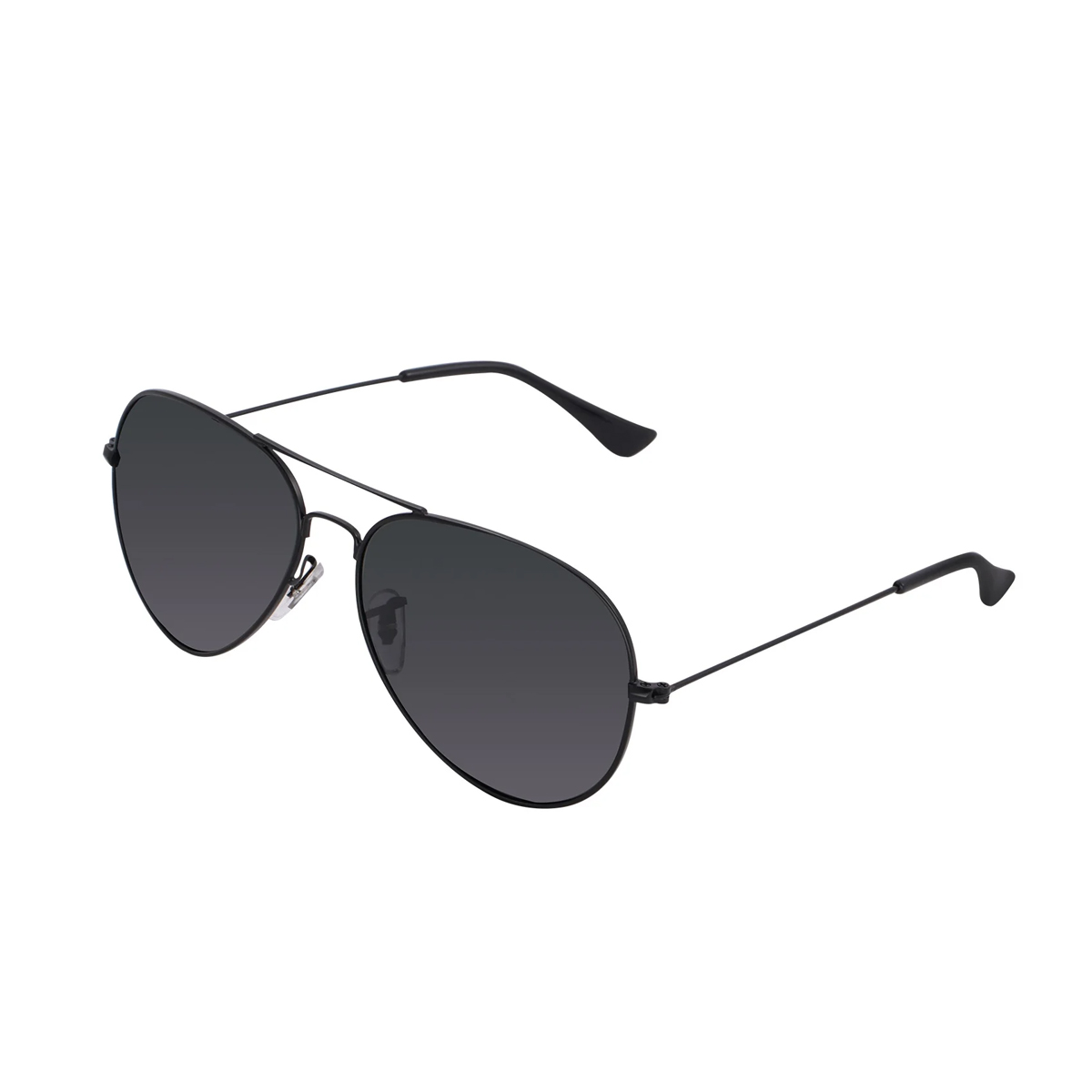 Aviator Metal Frame Full Rim Light weight and comfortable to wear Sunglasses For Men - Black | Fashion Aviator Sunglasses For Men