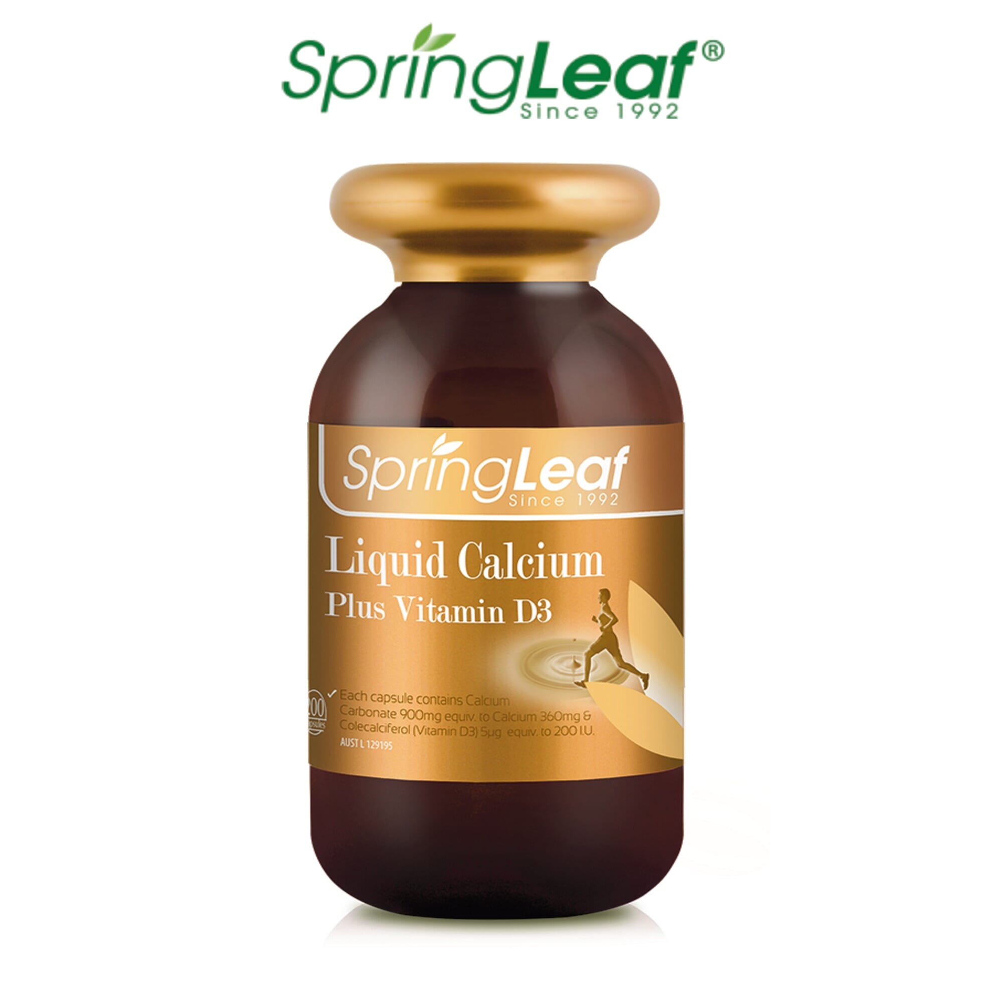 Liquid Calcium with Vitamin D 200 Capsule