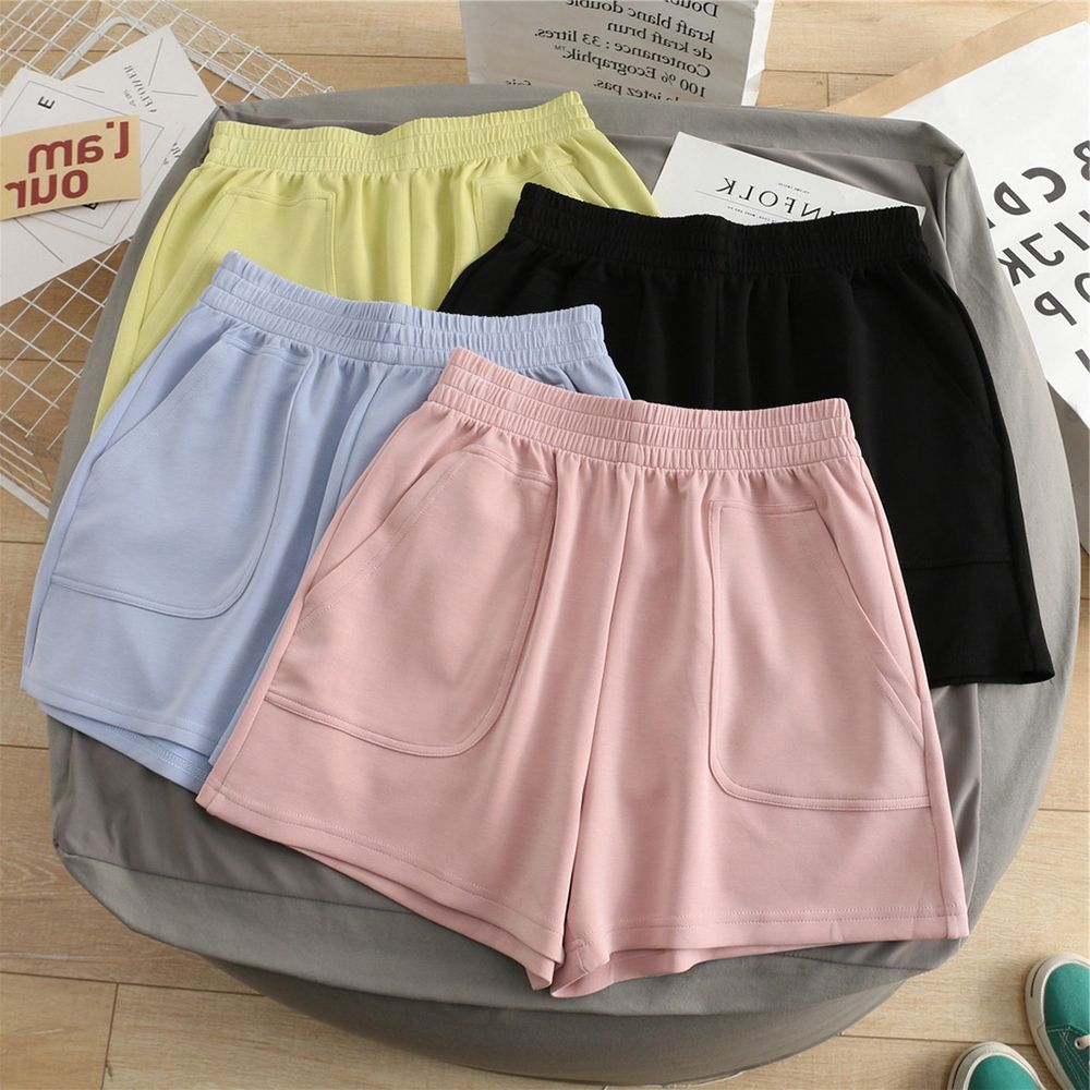 Casual Girl Home Wide Leg Summer High Waist Shorts Boxer Panties Women's Breeches Sports Shorts