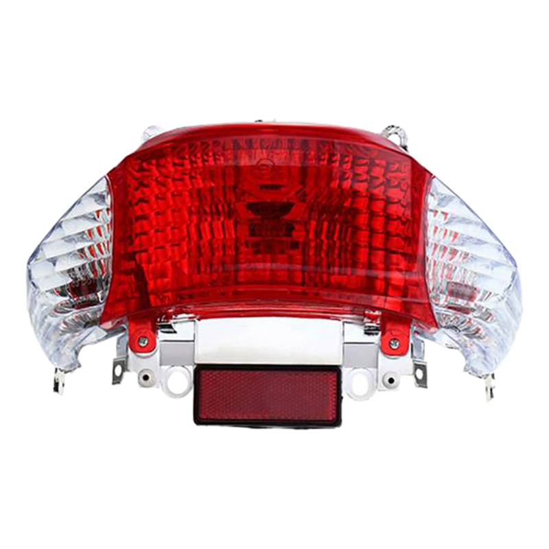 NAMUNY Motorcycle Tail Light for Gy6 Scooter 50Cc Rear Tail Light LED Turn Signal Indicator Lamp for Chinese Sunny