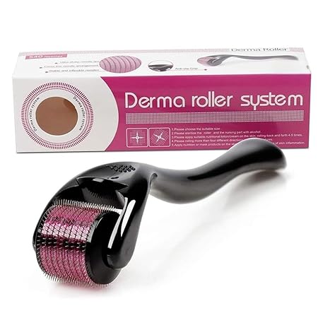 0.5mm Derma Roller 540 Micro Needle Therapy Skin For Hair Treatment and Face - image 1