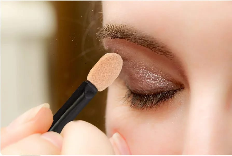 Eyeshadow Applicators Eyeshadow Sponge Applicators, Eye Shadow Applicator Eye Makeup Applicators for Eyeliner Eye Makeup Arts Crafts Art Beauty Tool 1 Pckect