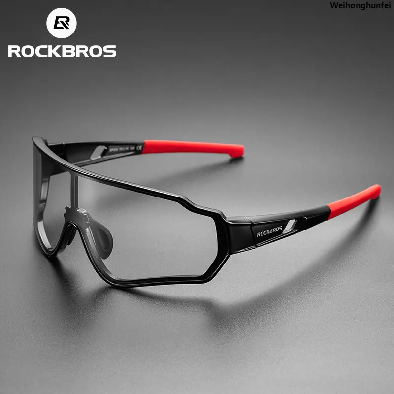 WeihonghunfeiInner frame sunglasses fishing outdoor sports photochromic ladies men's cycling rockbros glasses hiking driving polarized sunglasses bike Luxury