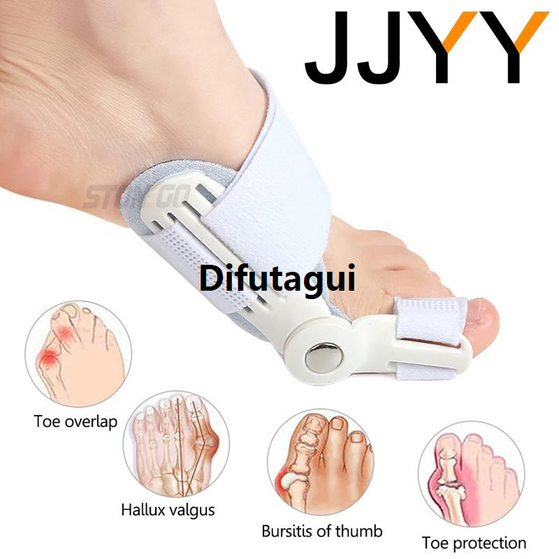 Difutagui JJYY 1PC Big Bone Toe Bunion Splint Toe Straightener Corrector New Foot Pain Relief Hallux Valgus Correction Orthopedic Supplies