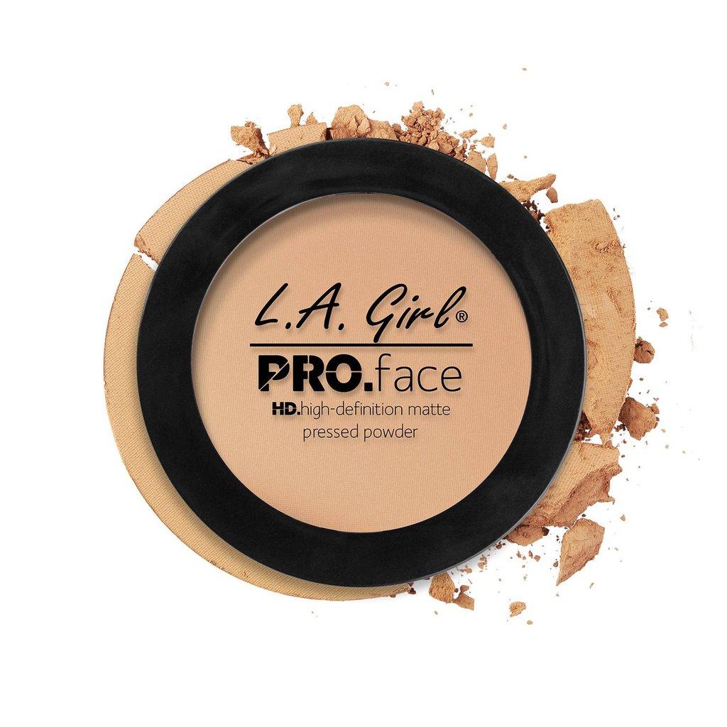 LA. Girl PRO Face HD High definition matte pressed powder, GPP605 Nud Beige - 7g