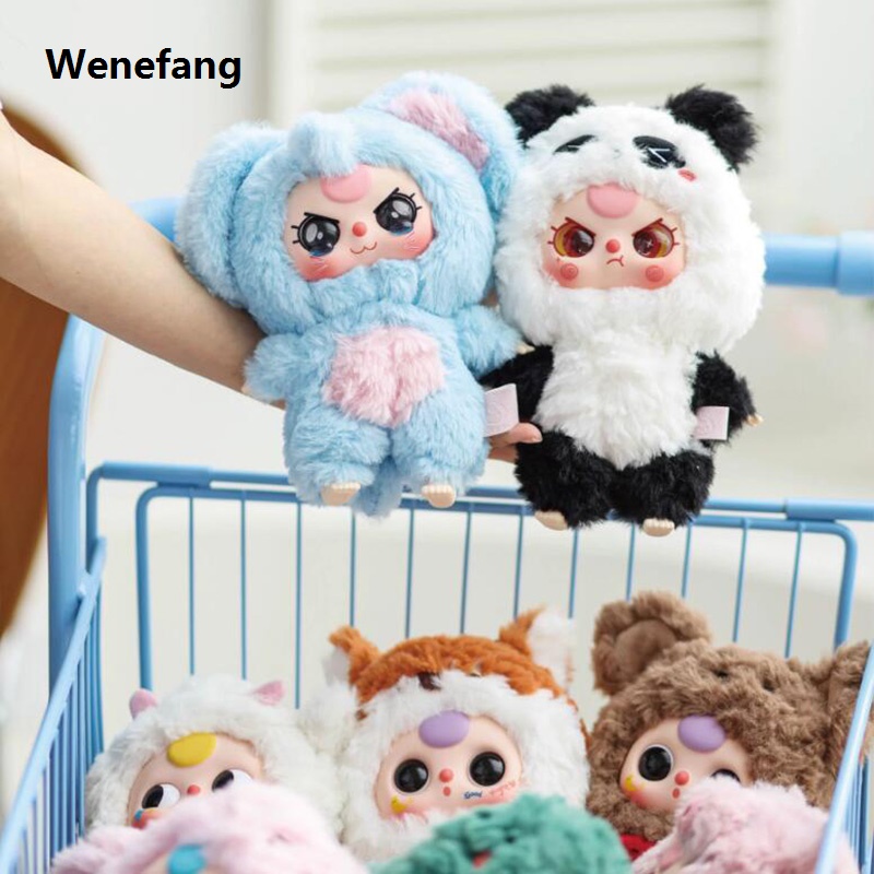 Wenefang Baby Three Year Old Third Generation Cute Plush Trendy 2025 New Play Blind Box Handmade Babytree V3 Doll Birthday Gift